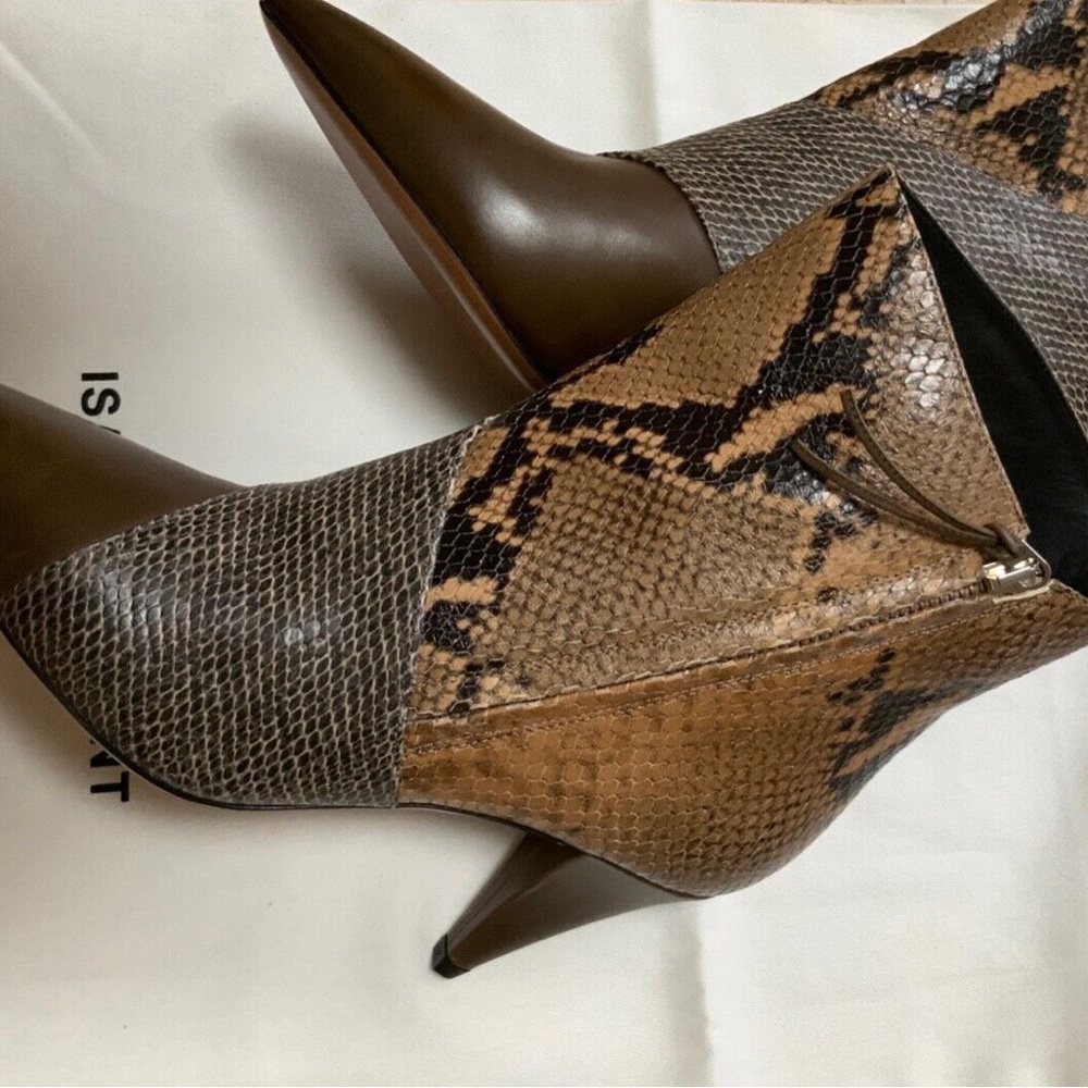 ISABEL MARANT Leather Ankle Boots EU 38 US 8 - Picture 6 of 7